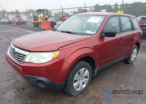 2009 Subaru Forester 2.5X из США, поврежденный, VIN JF2SH61609H713696